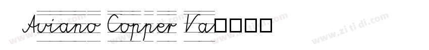   Aviano Copper Va字体转换